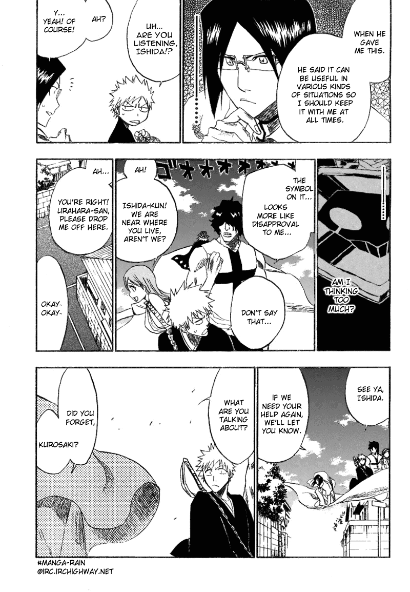 Bleach Chapter 182 page 16 - Chapter 182: Get Back from the Storm (Trigger for a New Concerto)