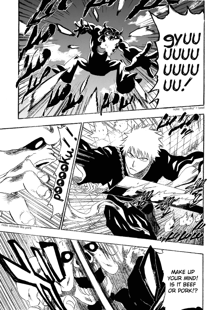 Bleach manga, chapter 183, page 17 of 22