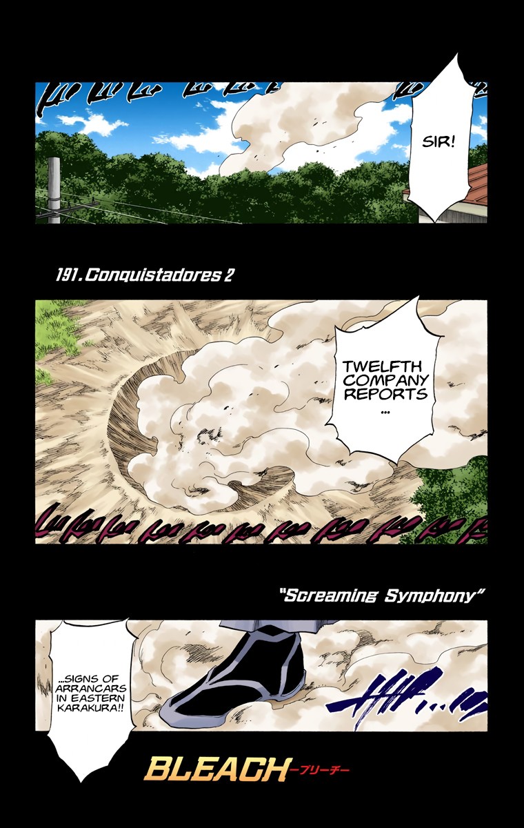 Bleach manga, chapter 191, page 5 of 20