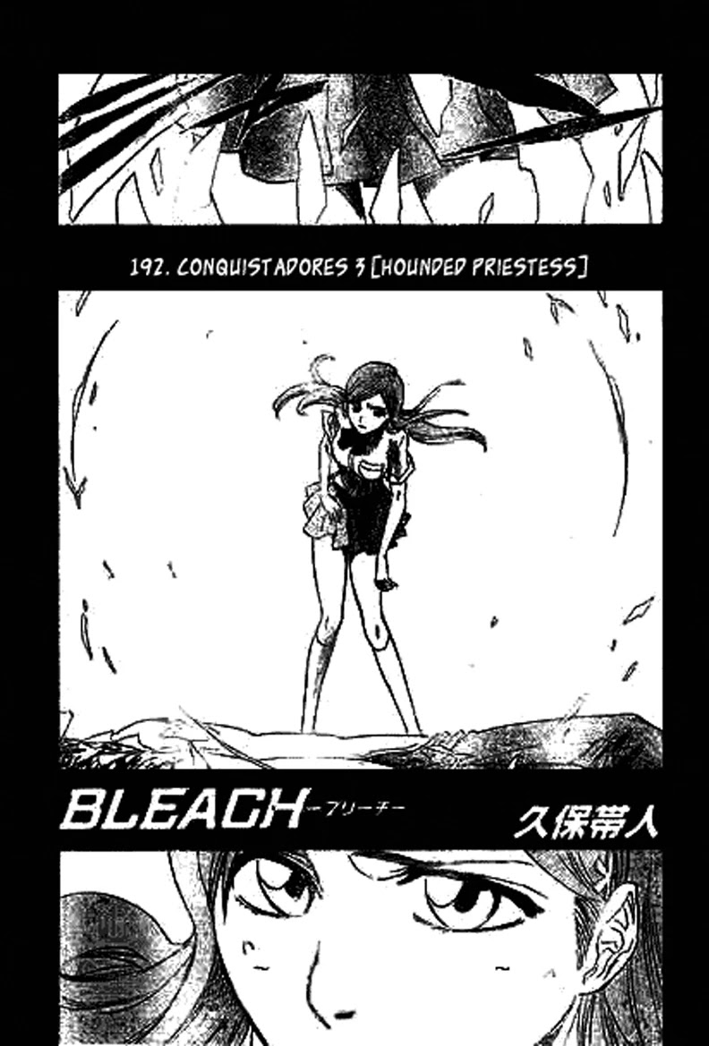 Bleach Chapter 192 page 9 - Chapter 192: Conquistadores 3 (Hounded Priestess)