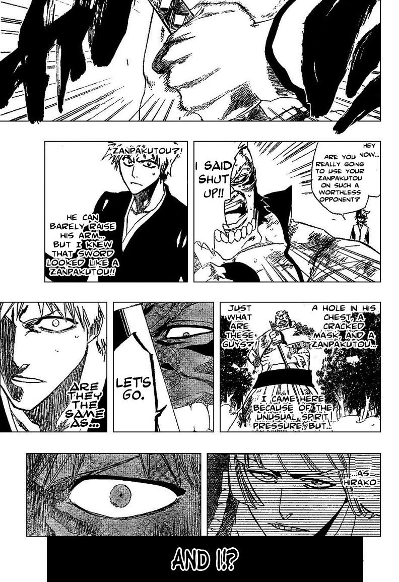 Bleach manga, chapter 193, page 16 of 22