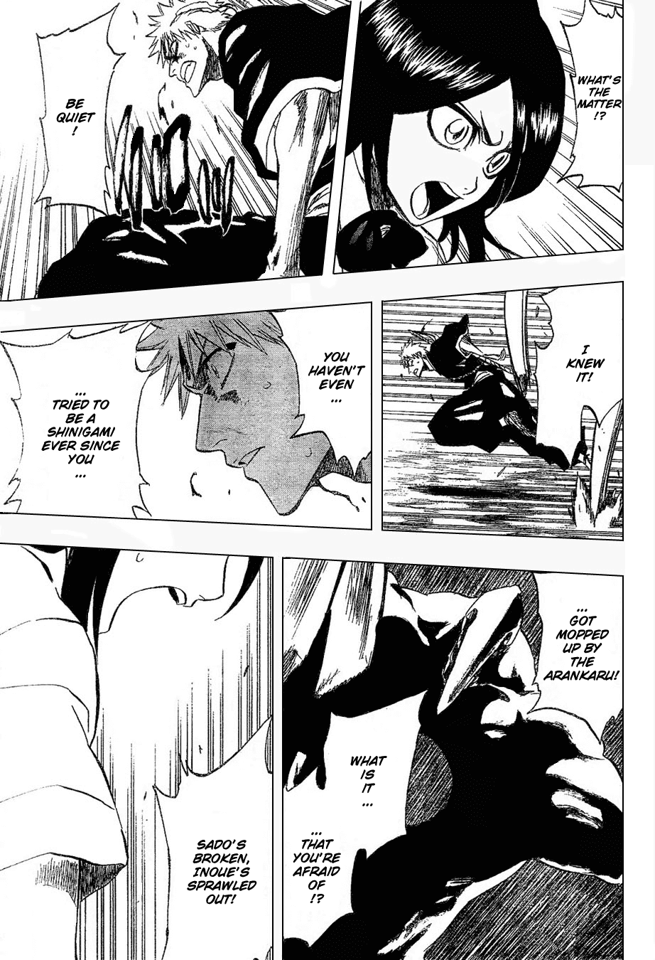 Bleach manga, chapter 196, page 12 of 20