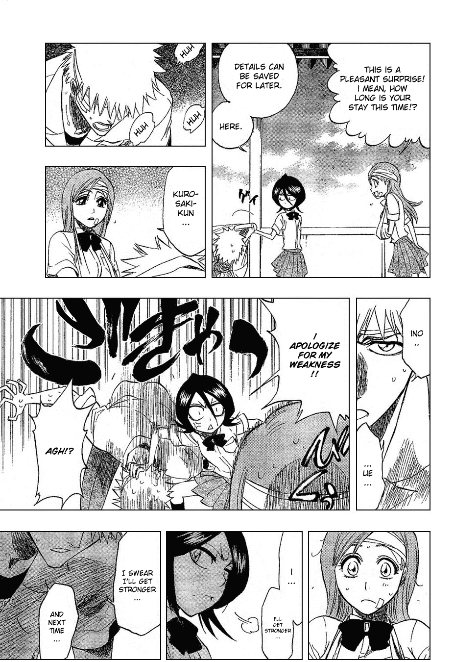 Bleach manga, chapter 196, page 18 of 20