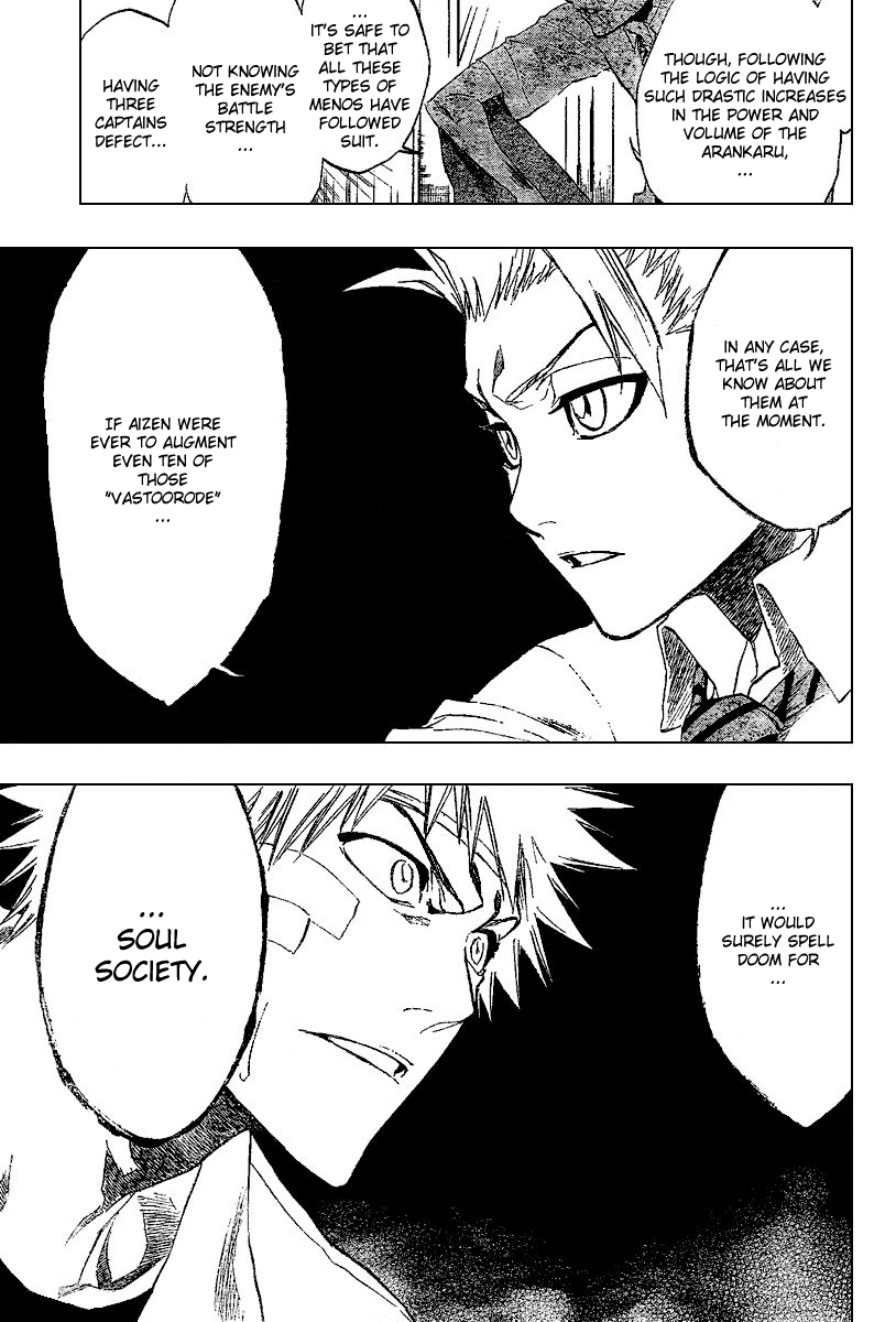 Bleach manga, chapter 197, page 18 of 21