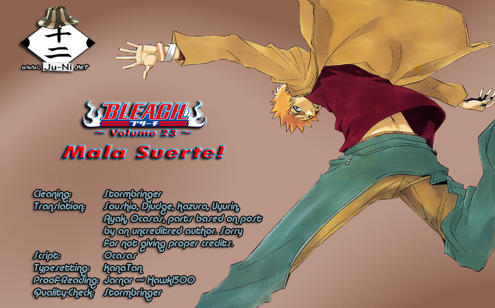 Bleach manga, chapter 198, page 1 of 27