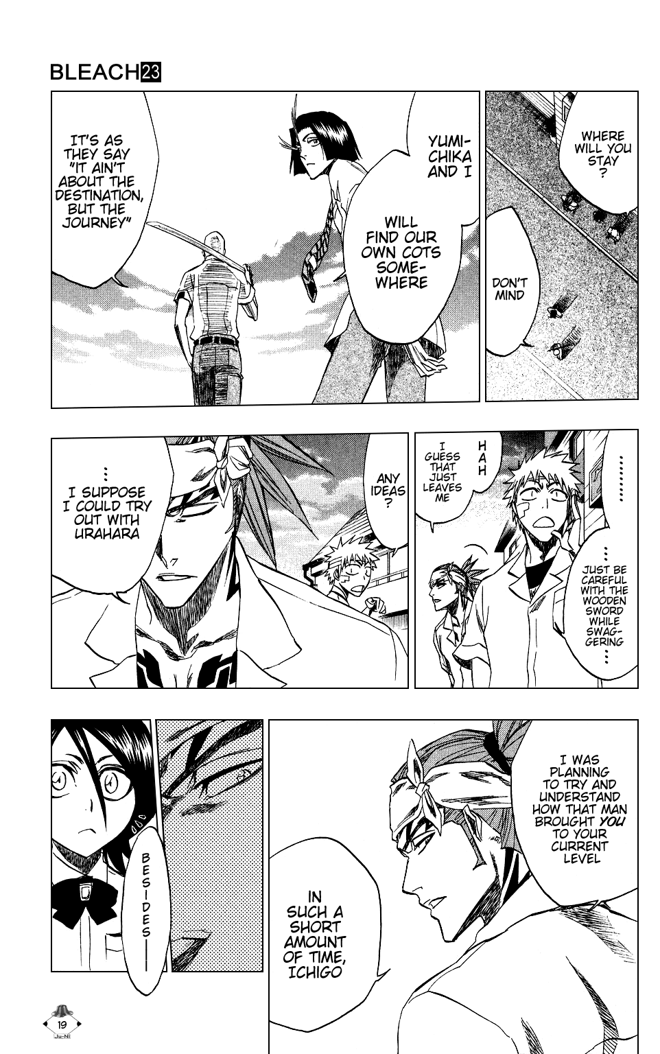 Bleach manga, chapter 198, page 20 of 27