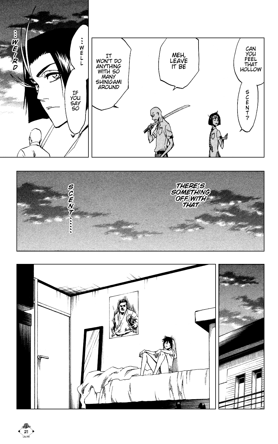 Bleach manga, chapter 198, page 22 of 27