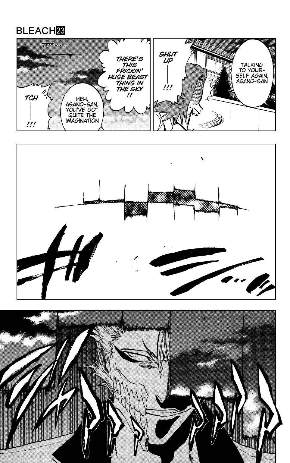 Bleach manga, chapter 198, page 26 of 27