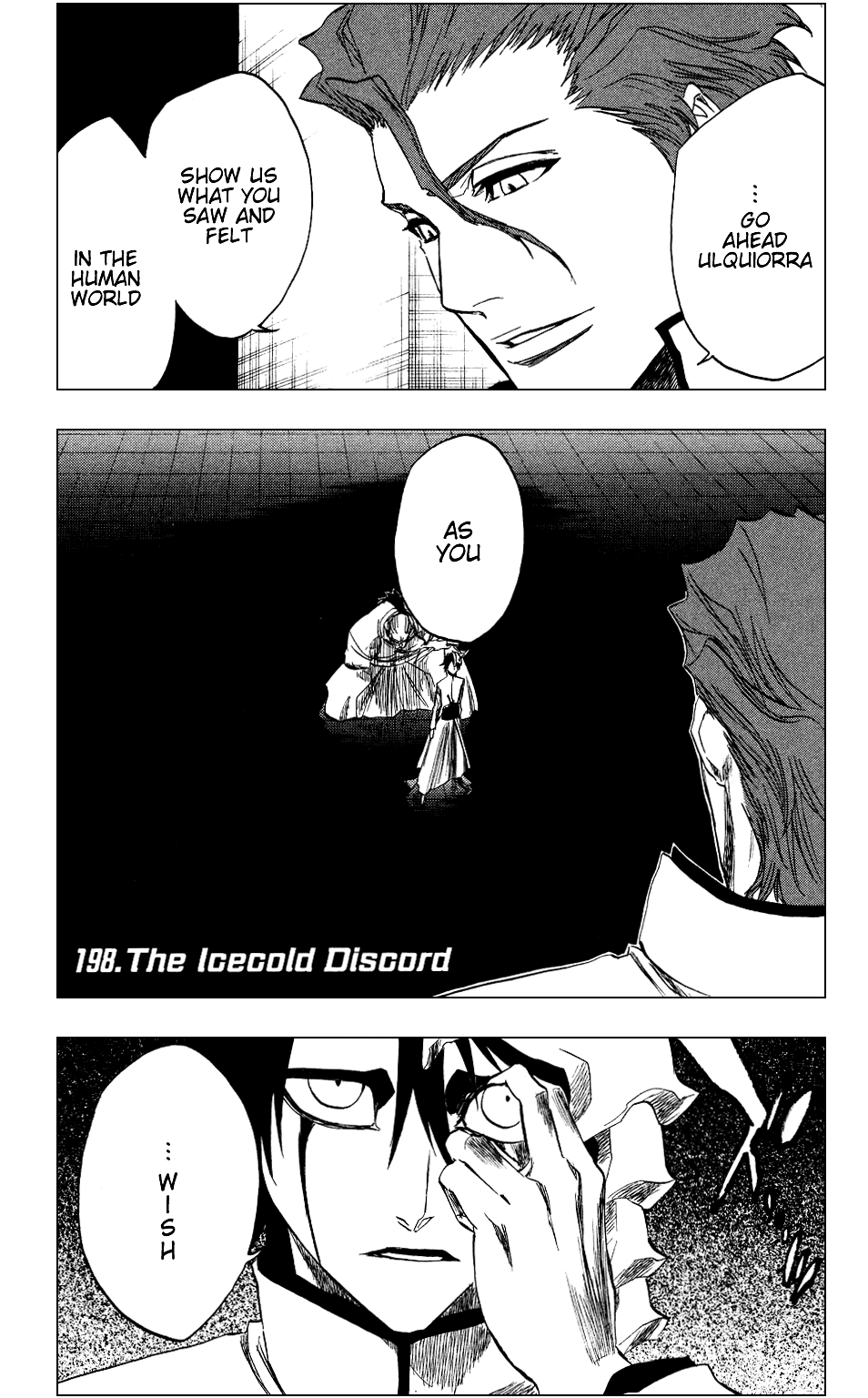 Bleach manga, chapter 198, page 8 of 27