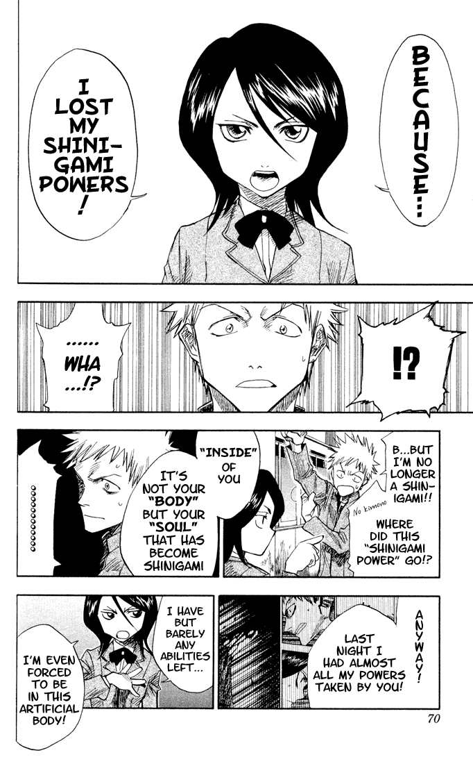Bleach manga, chapter 2, page 11 of 24
