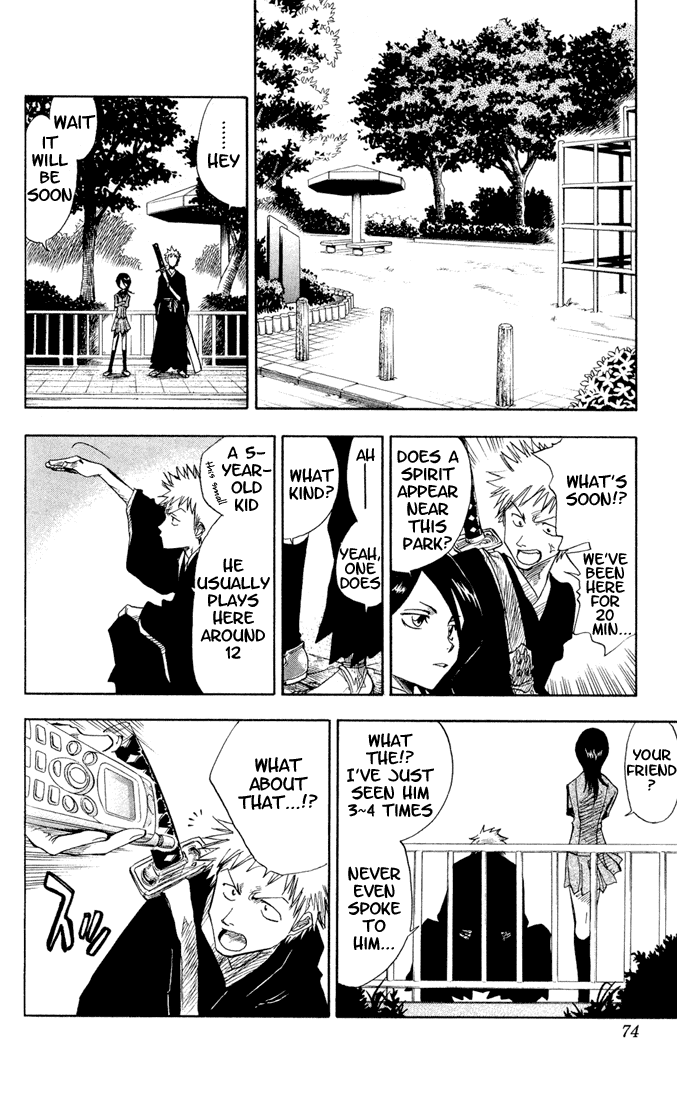 Bleach manga, chapter 2, page 15 of 24