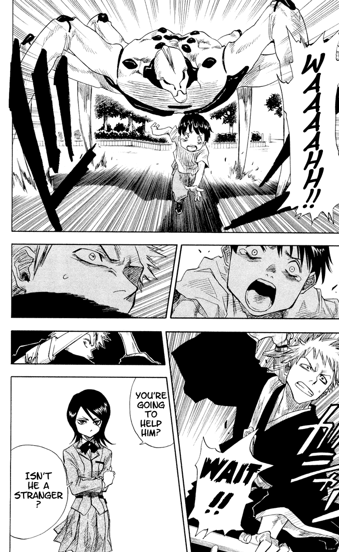 Bleach manga, chapter 2, page 17 of 24