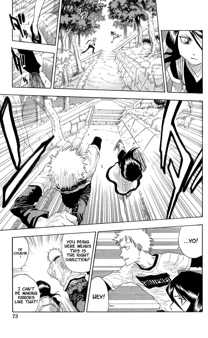 Bleach Chapter 20 page 10 - Chapter 20: 6/17 op. 4 A Face From the Past