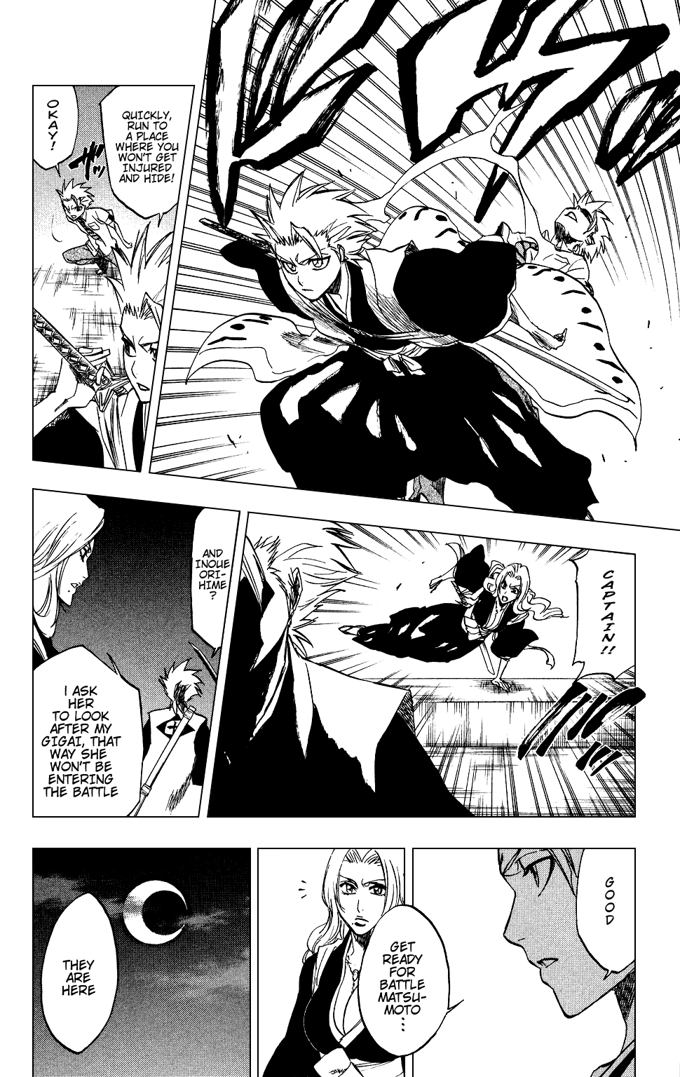 Bleach manga, chapter 200, page 11 of 19