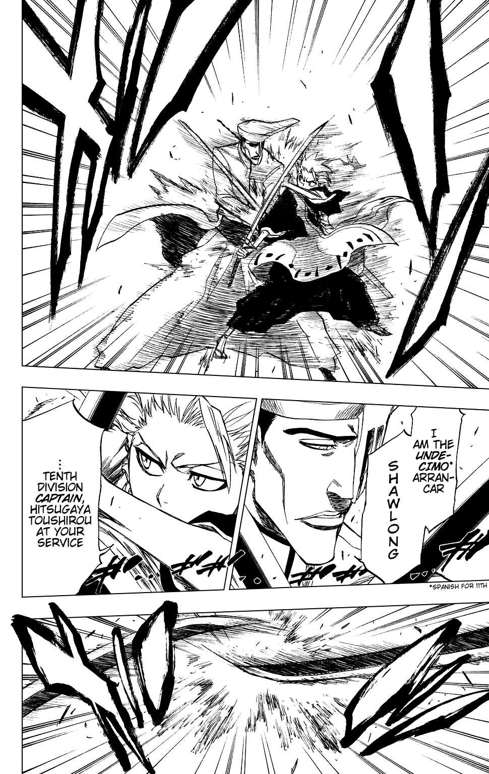Bleach manga, chapter 200, page 13 of 19