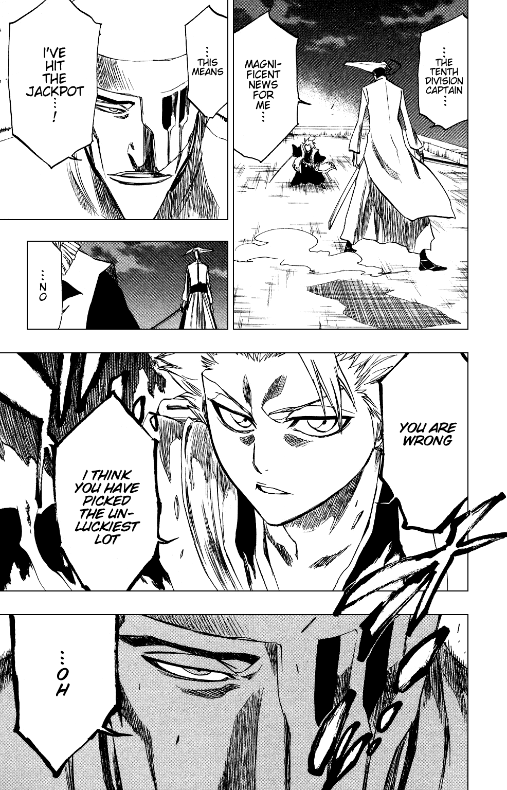 Bleach manga, chapter 200, page 14 of 19