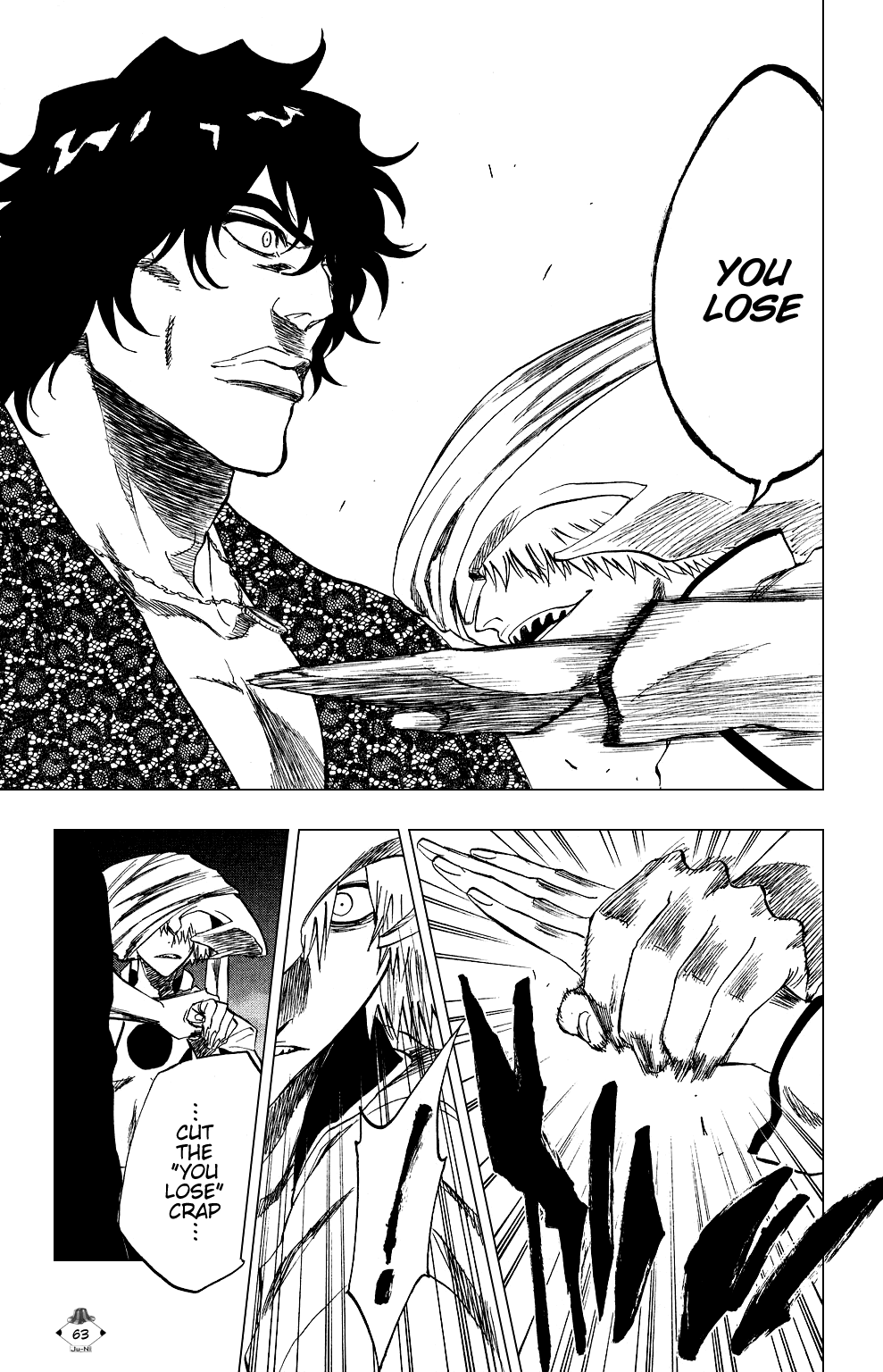 Bleach manga, chapter 200, page 16 of 19