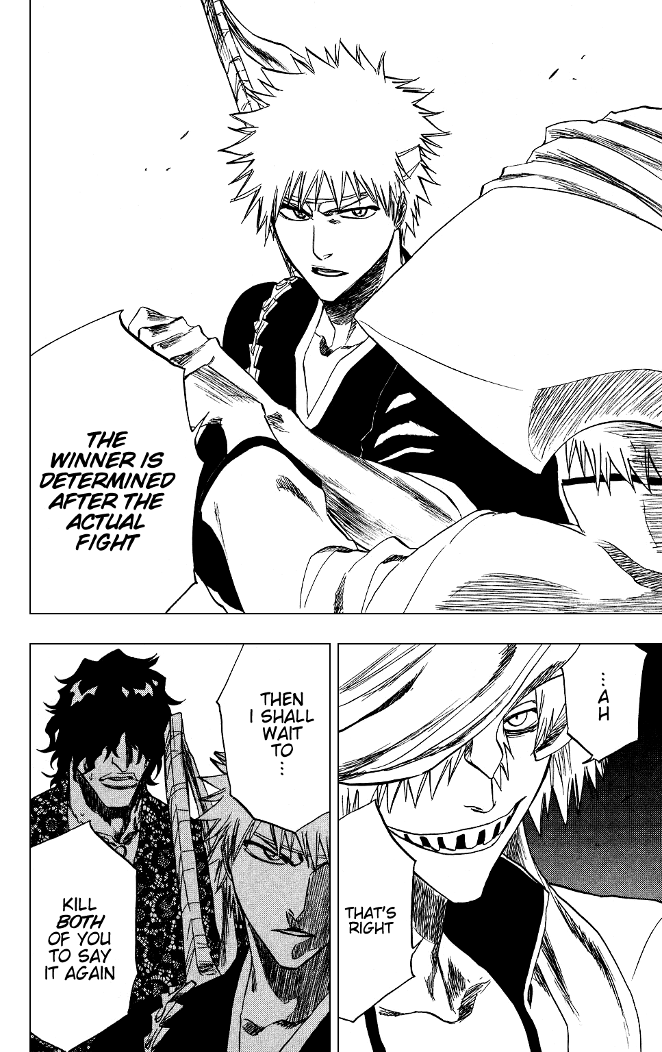 Bleach manga, chapter 200, page 17 of 19