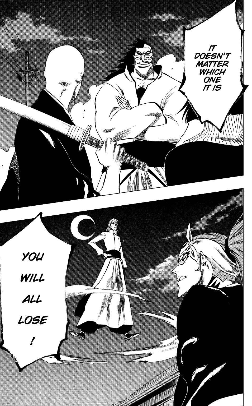 Bleach manga, chapter 200, page 18 of 19