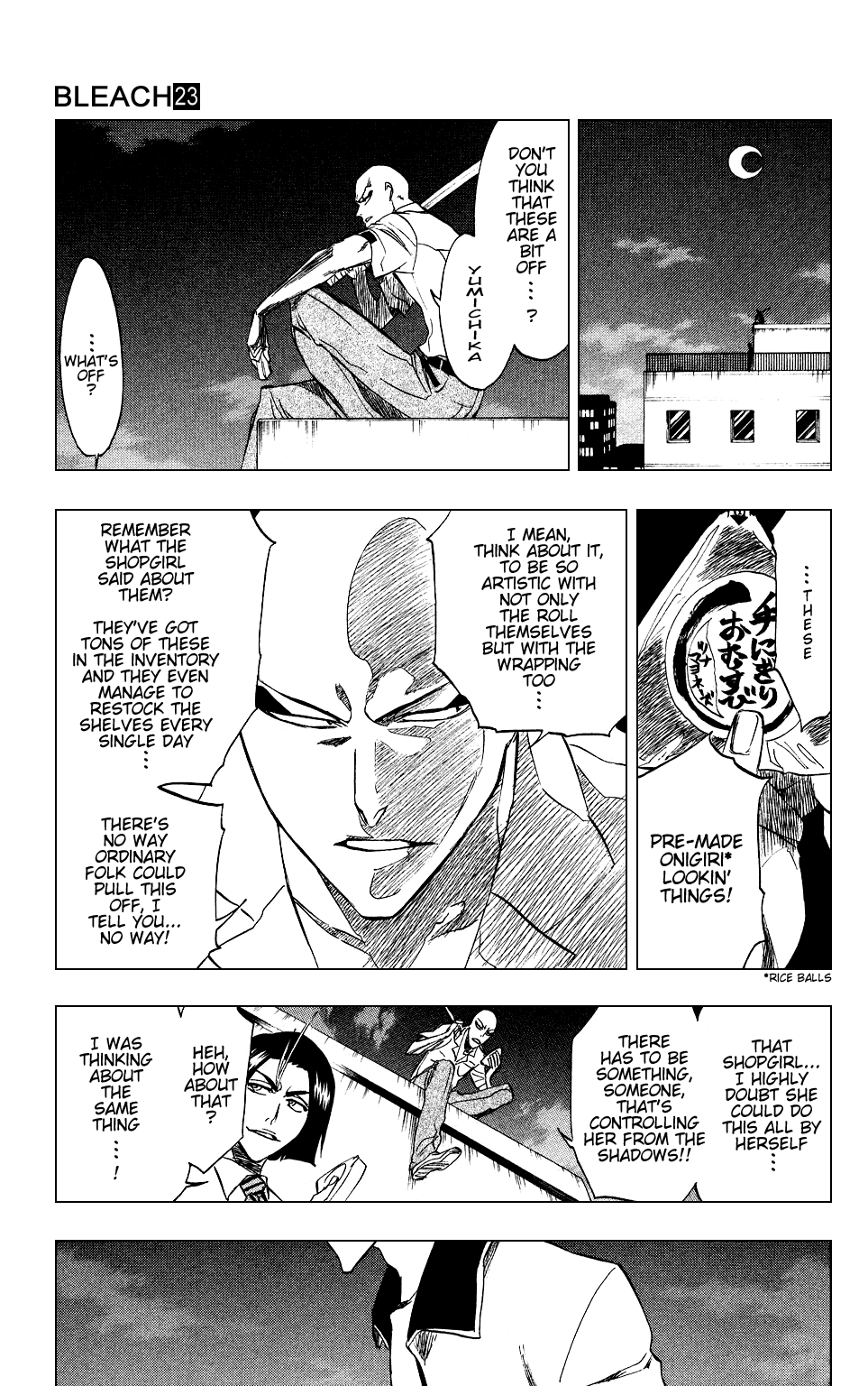 Bleach manga, chapter 200, page 3 of 19