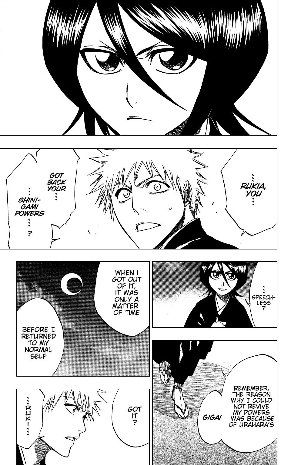 Bleach manga, chapter 201, page 11 of 23