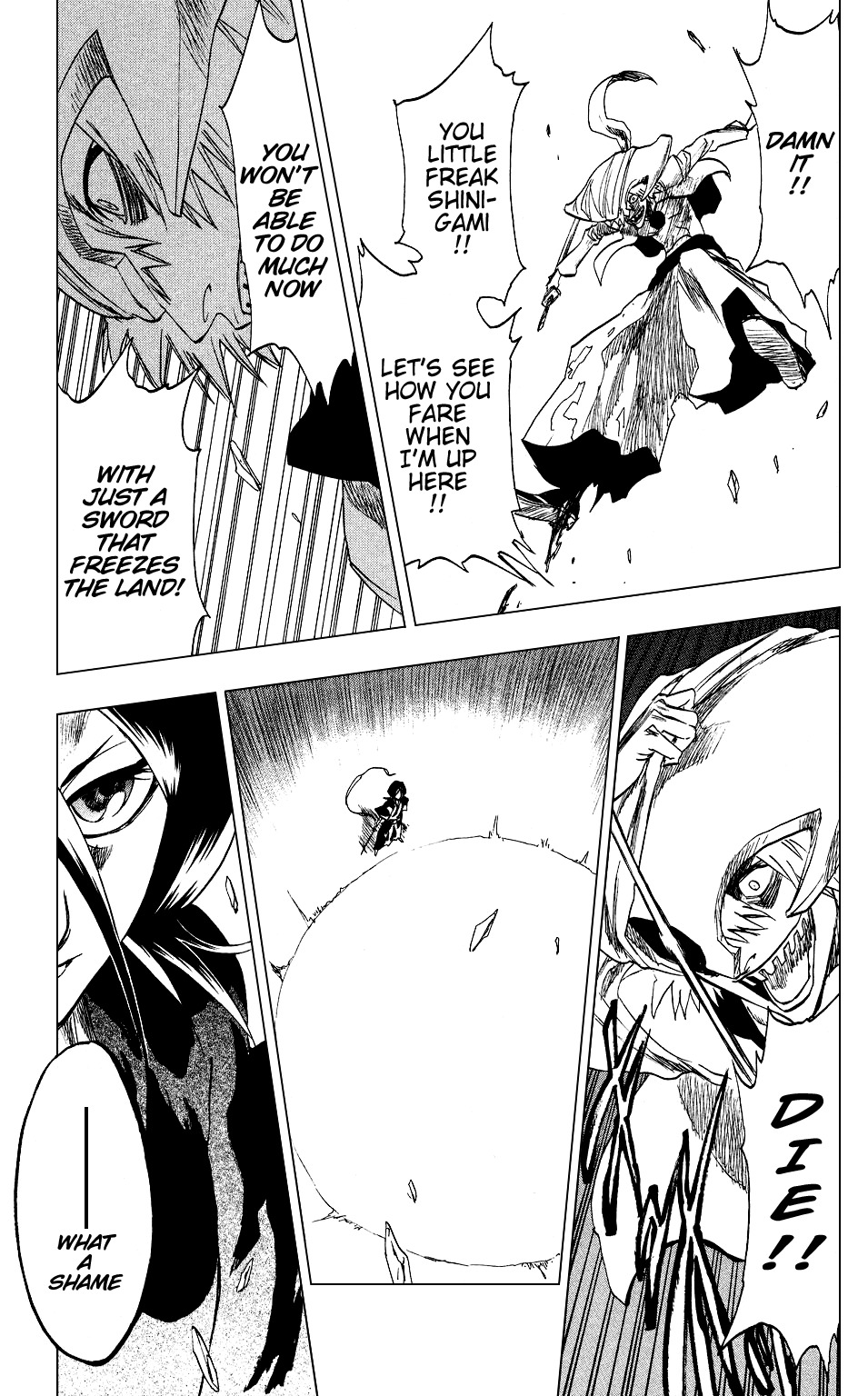 Bleach manga, chapter 201, page 20 of 23