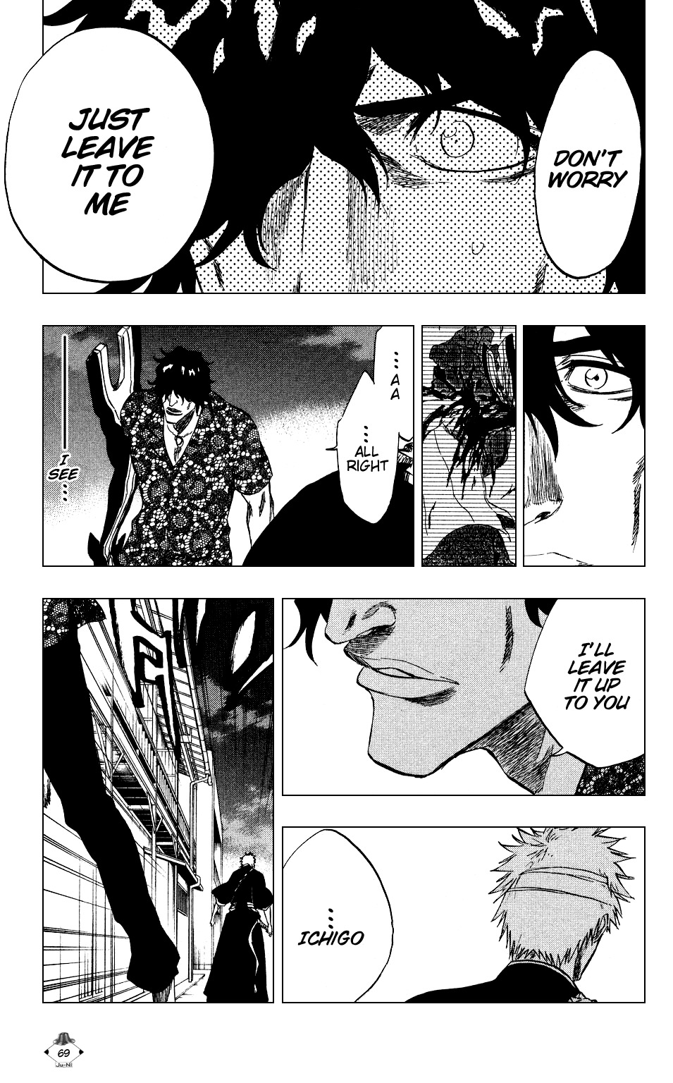 Bleach manga, chapter 201, page 3 of 23