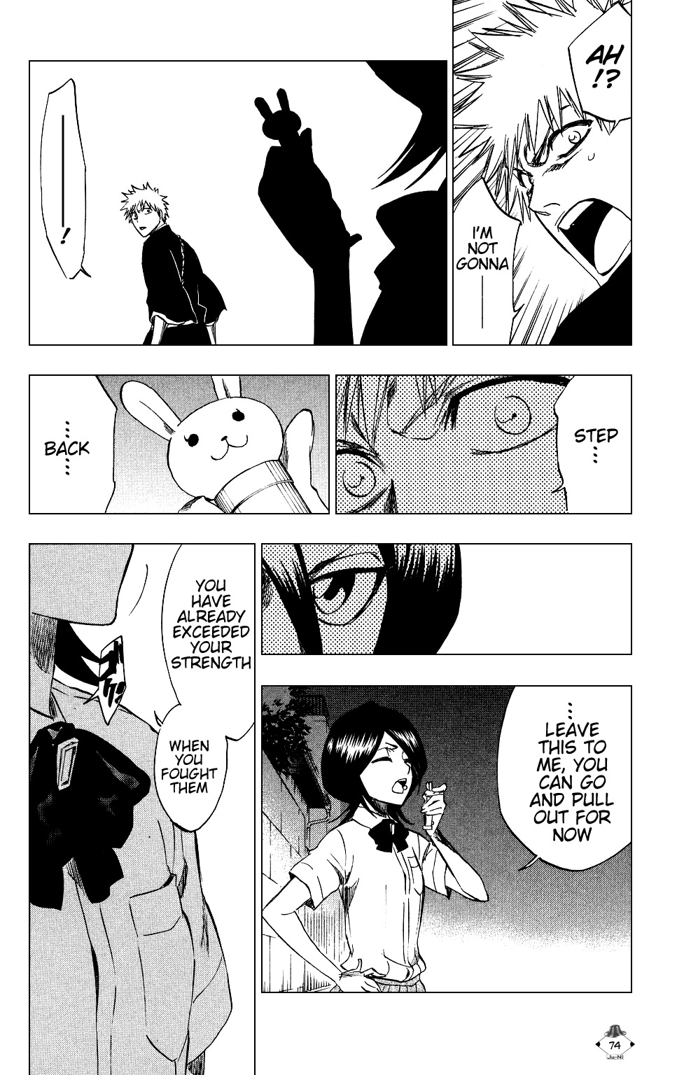 Bleach manga, chapter 201, page 8 of 23