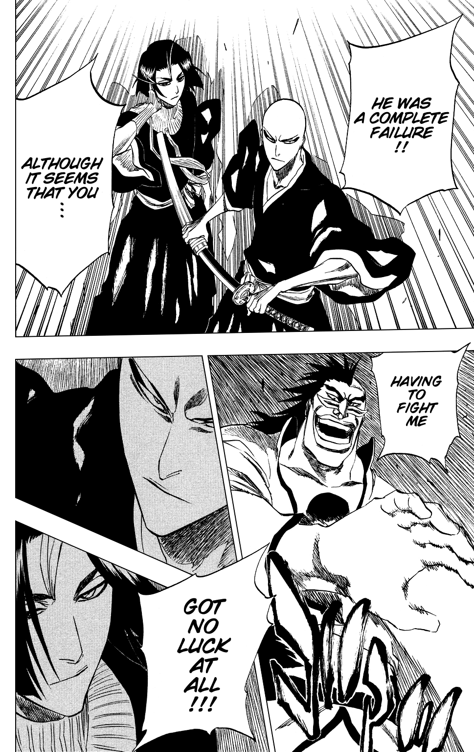 Bleach manga, chapter 202, page 10 of 20