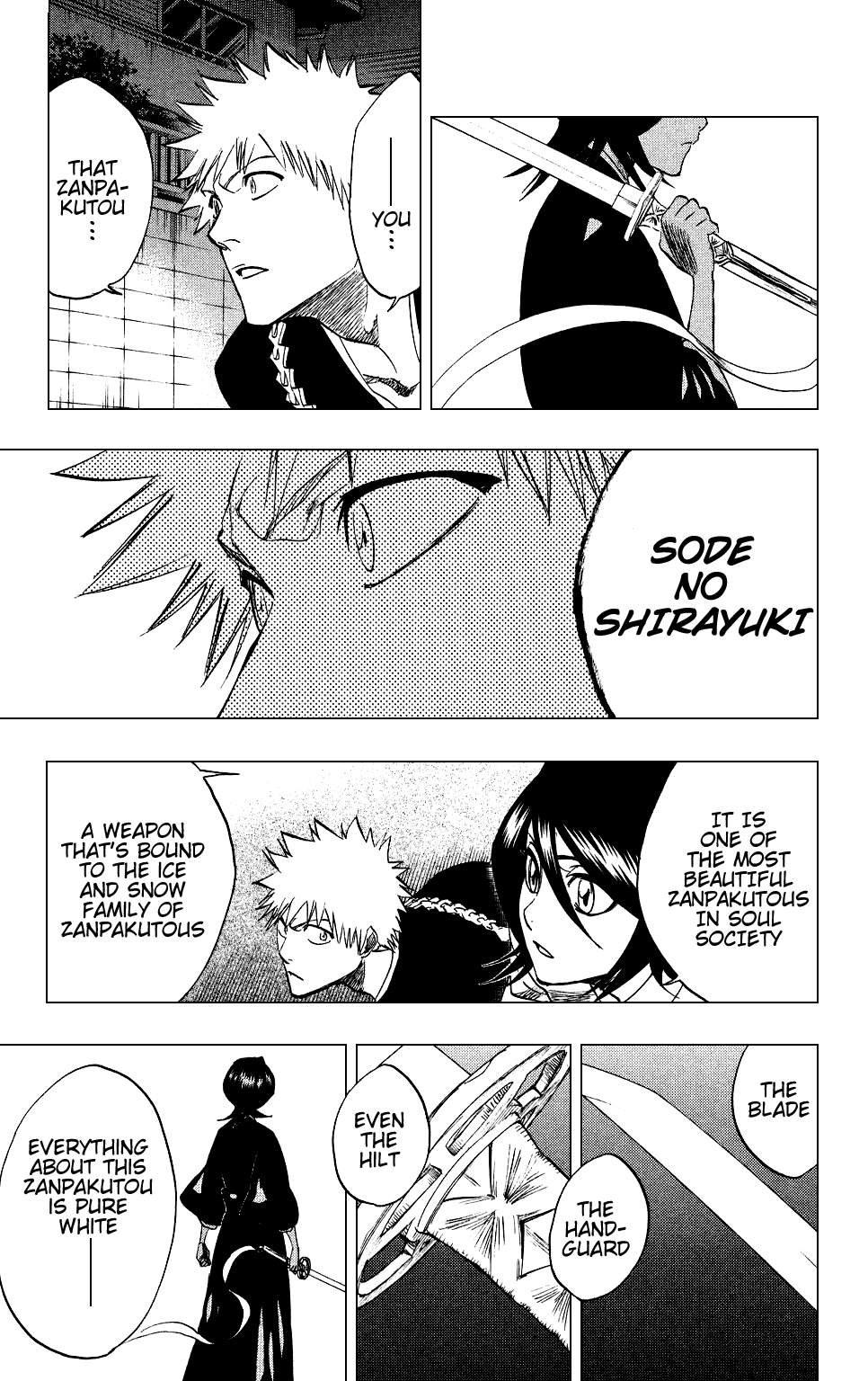 Bleach manga, chapter 202, page 3 of 20