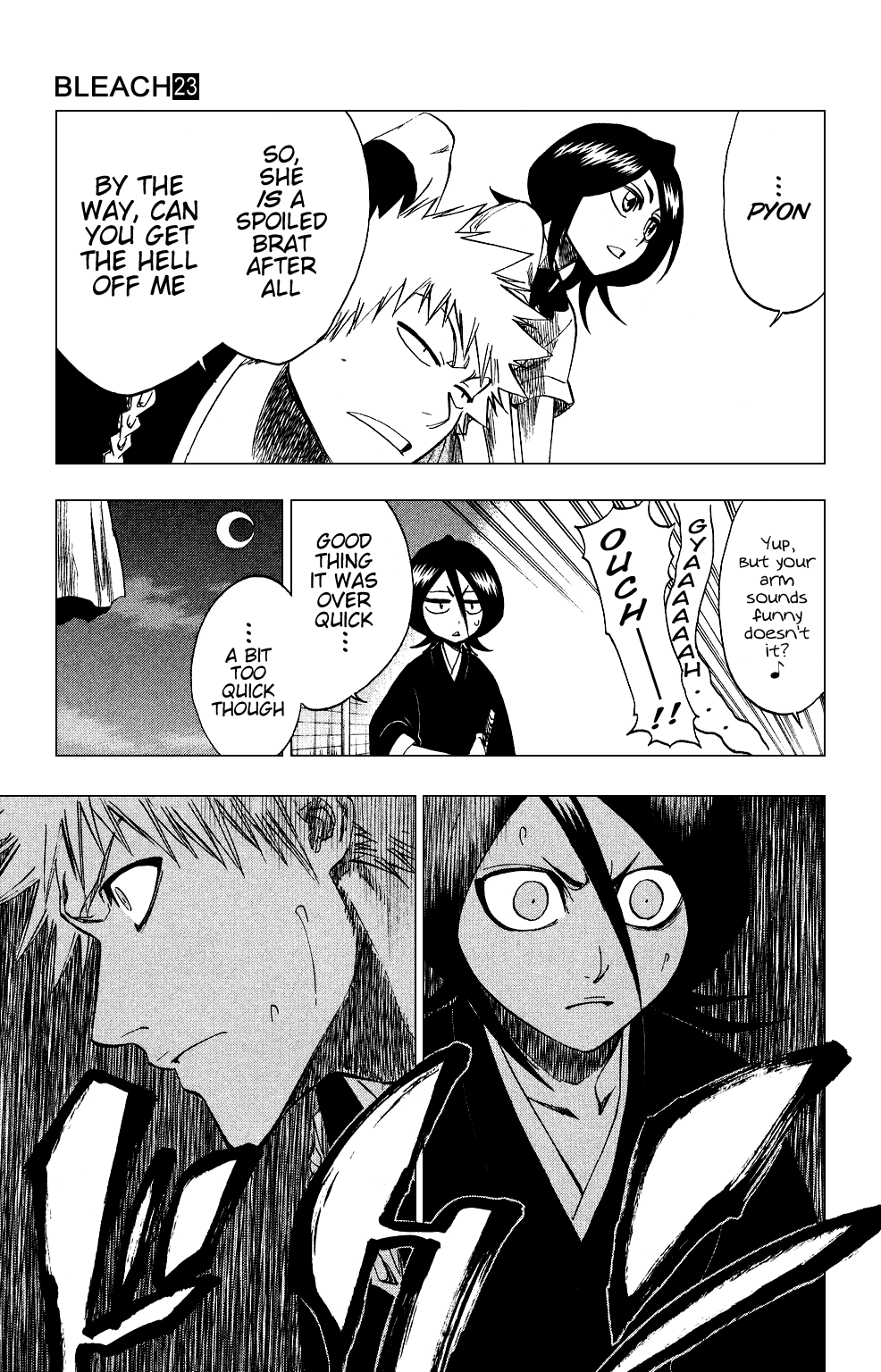 Bleach manga, chapter 202, page 5 of 20