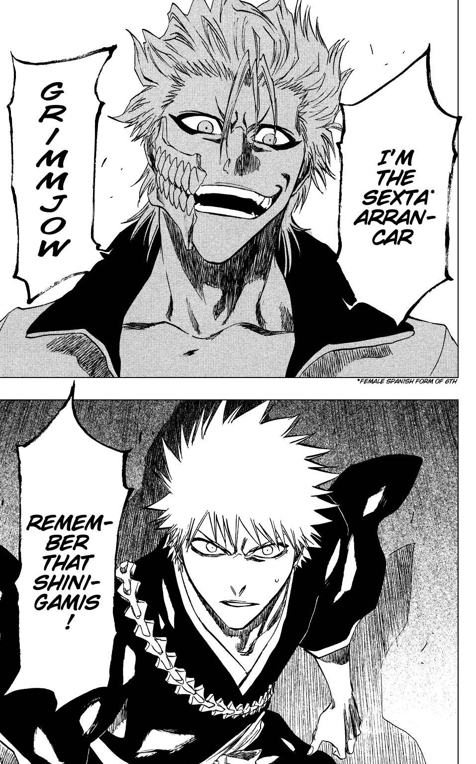 Bleach manga, chapter 202, page 7 of 20