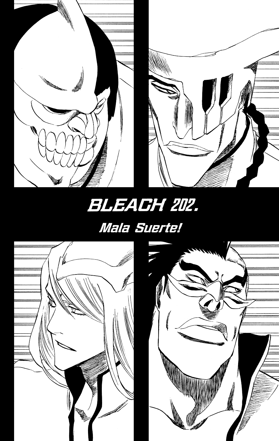 Bleach manga, chapter 202, page 8 of 20