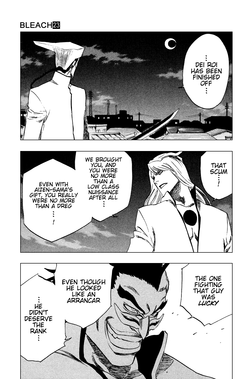 Bleach manga, chapter 202, page 9 of 20