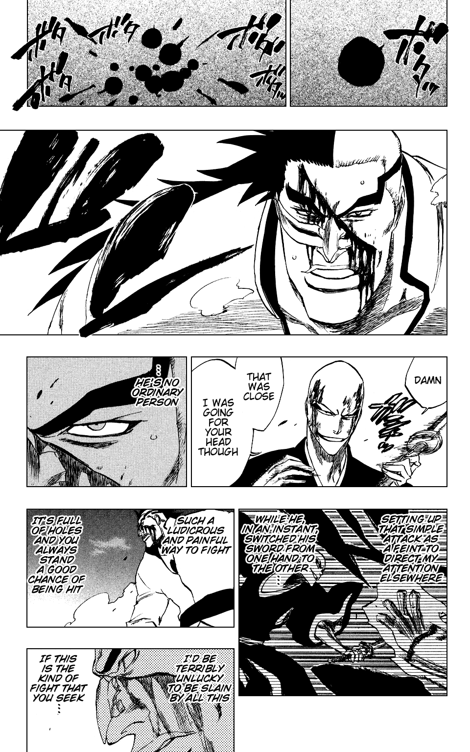 Bleach manga, chapter 203, page 13 of 21