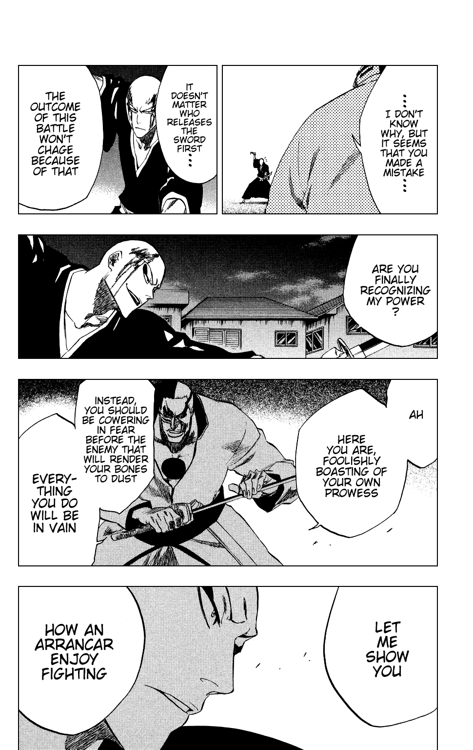 Bleach manga, chapter 203, page 16 of 21