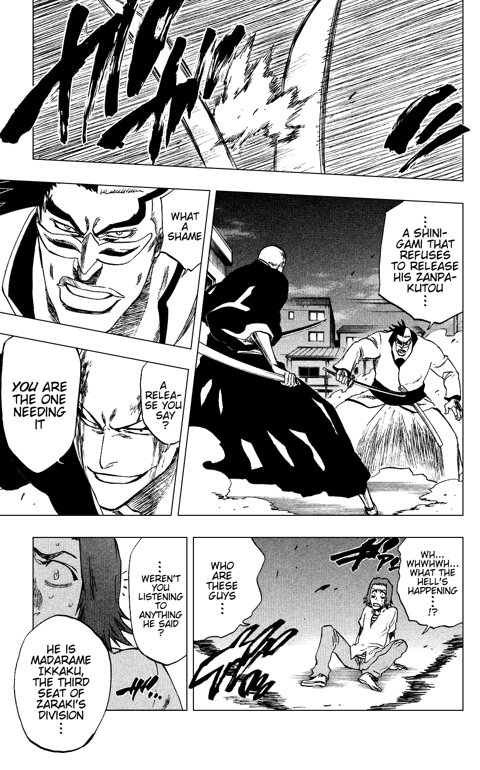 Bleach manga, chapter 203, page 3 of 21