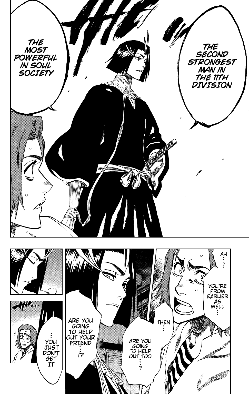 Bleach manga, chapter 203, page 4 of 21