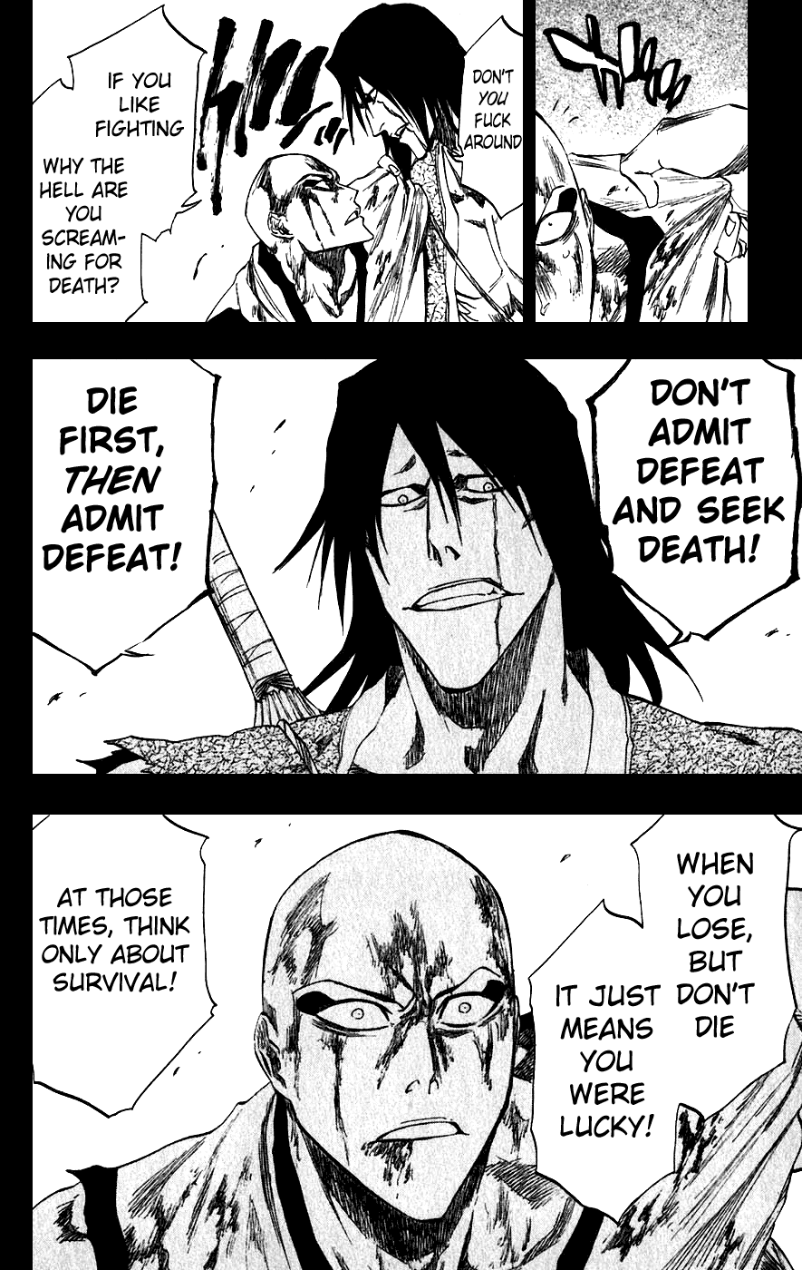 Bleach manga, chapter 206, page 16 of 27