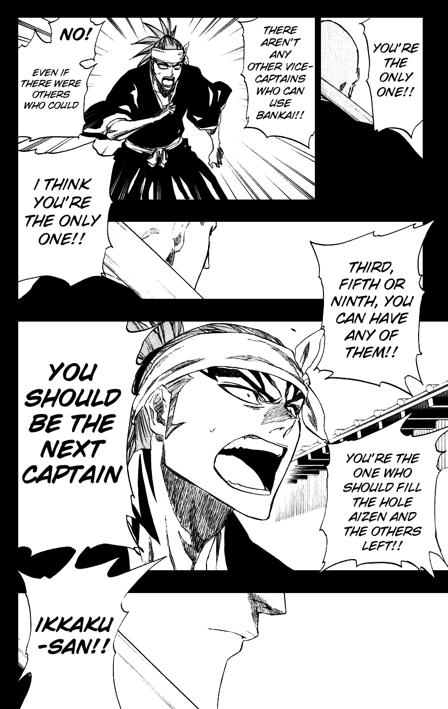 Bleach manga, chapter 206, page 20 of 27