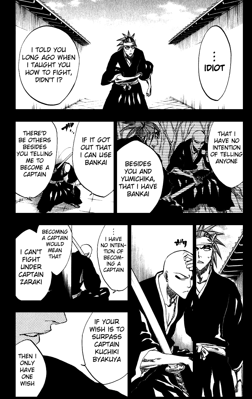 Bleach manga, chapter 206, page 21 of 27
