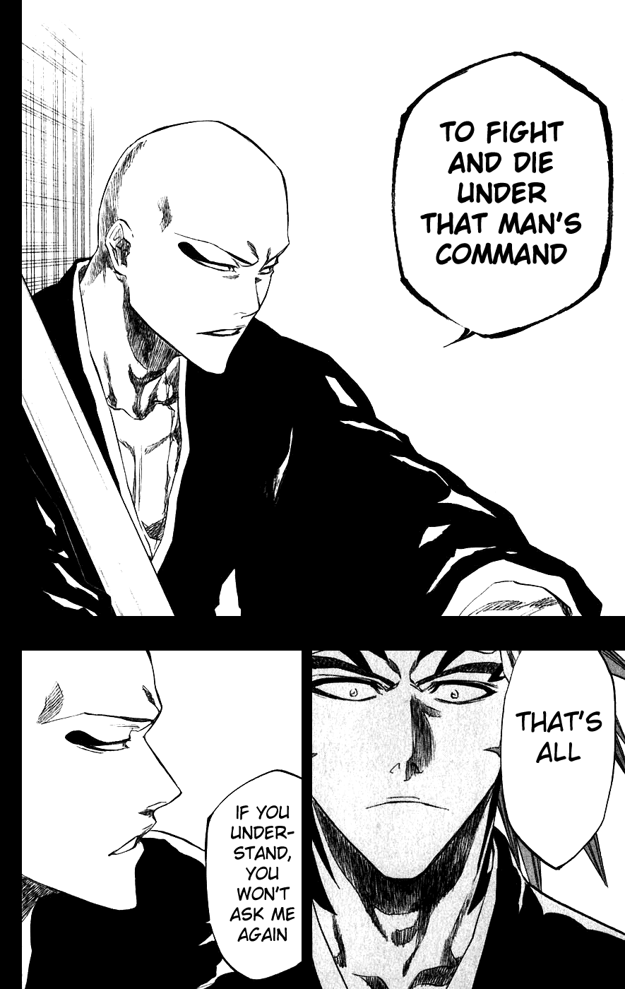 Bleach manga, chapter 206, page 22 of 27