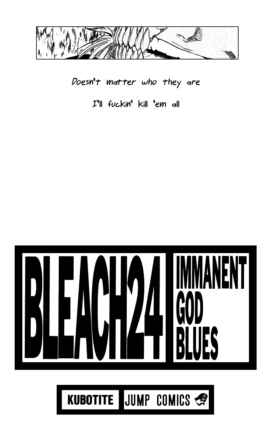 Bleach manga, chapter 206, page 6 of 27