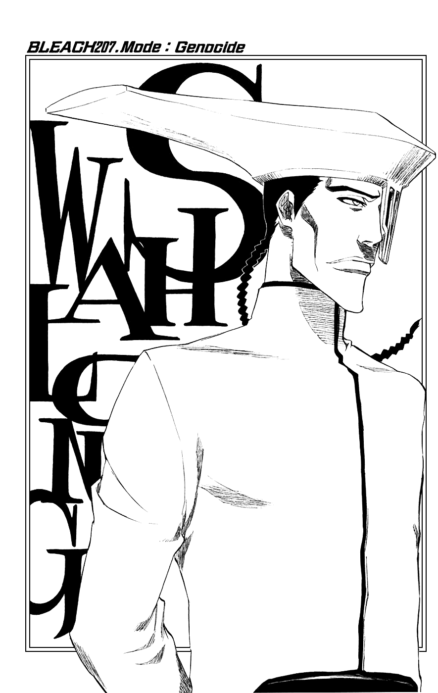 Bleach manga, chapter 207, page 5 of 20