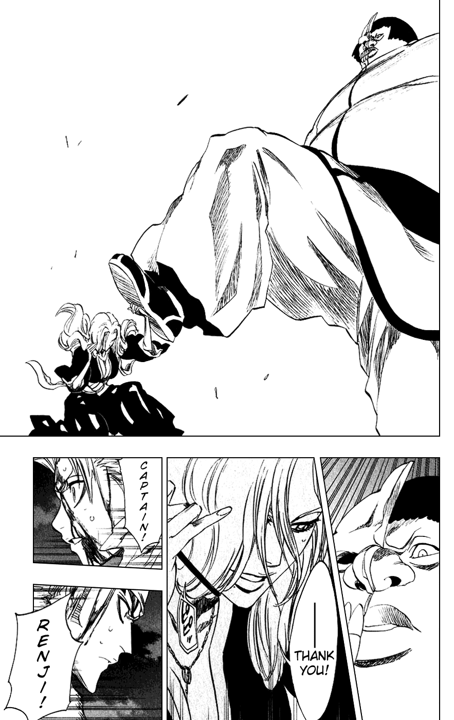 Bleach manga, chapter 209, page 13 of 17