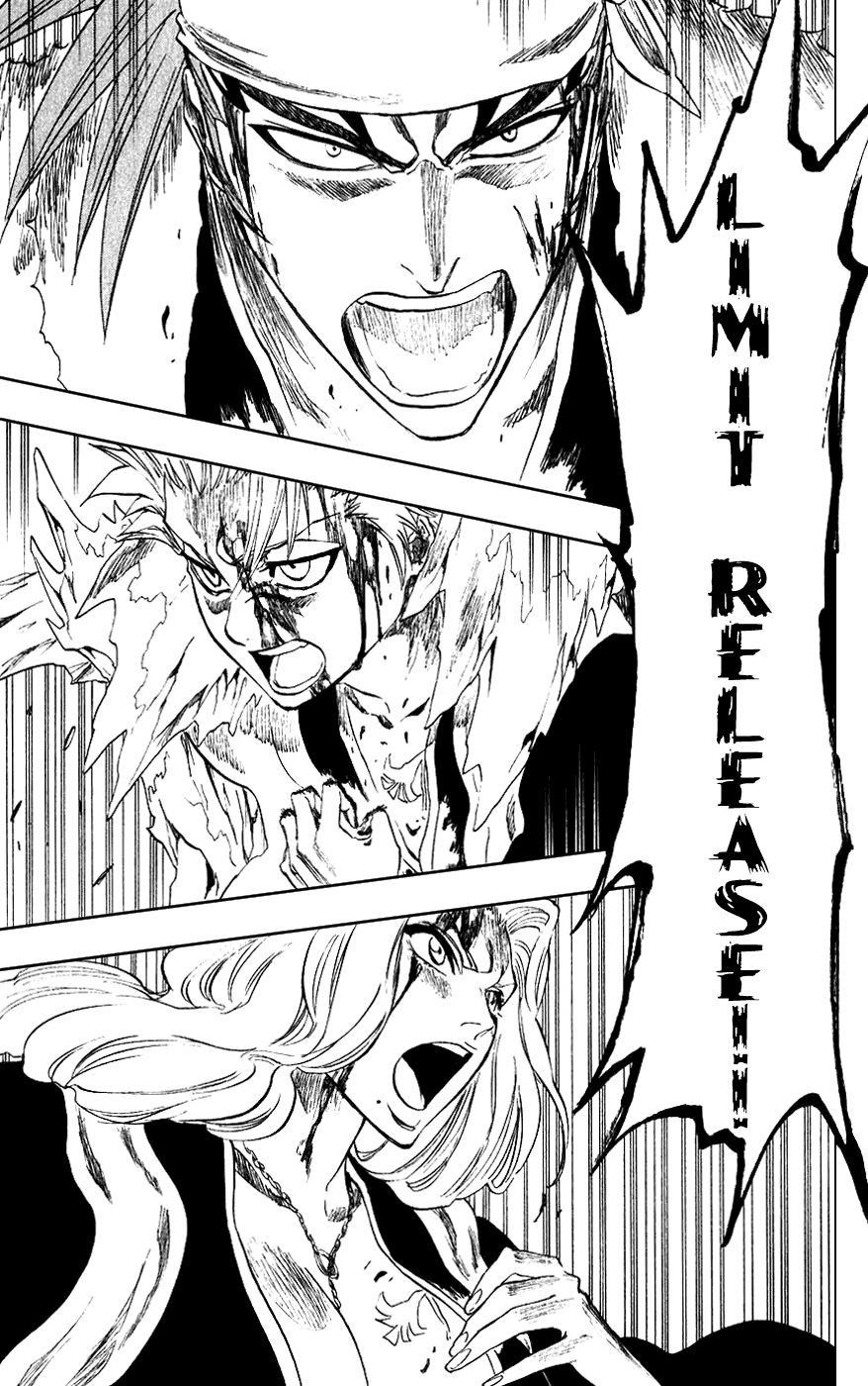 Bleach manga, chapter 209, page 15 of 17