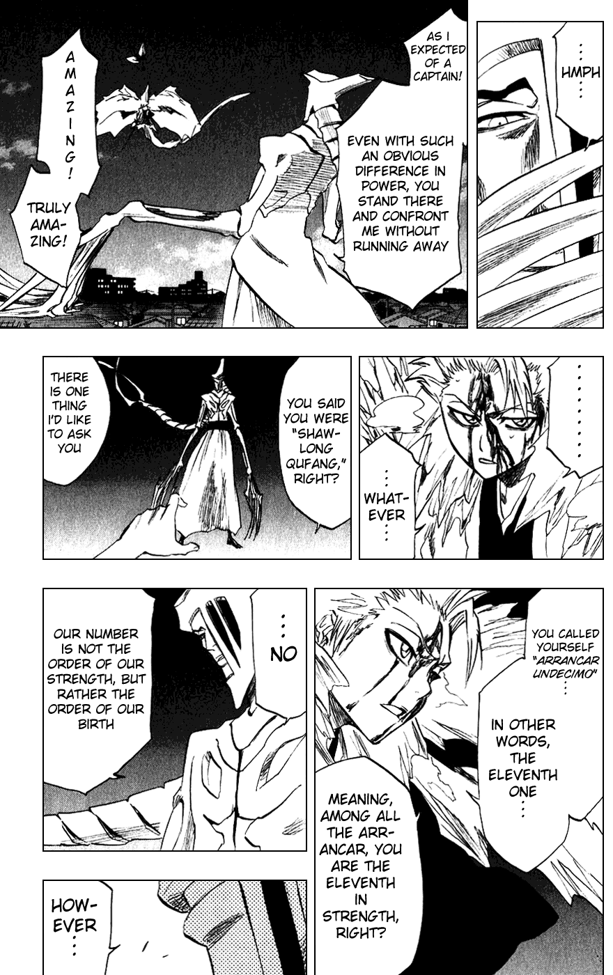 Bleach manga, chapter 209, page 3 of 17