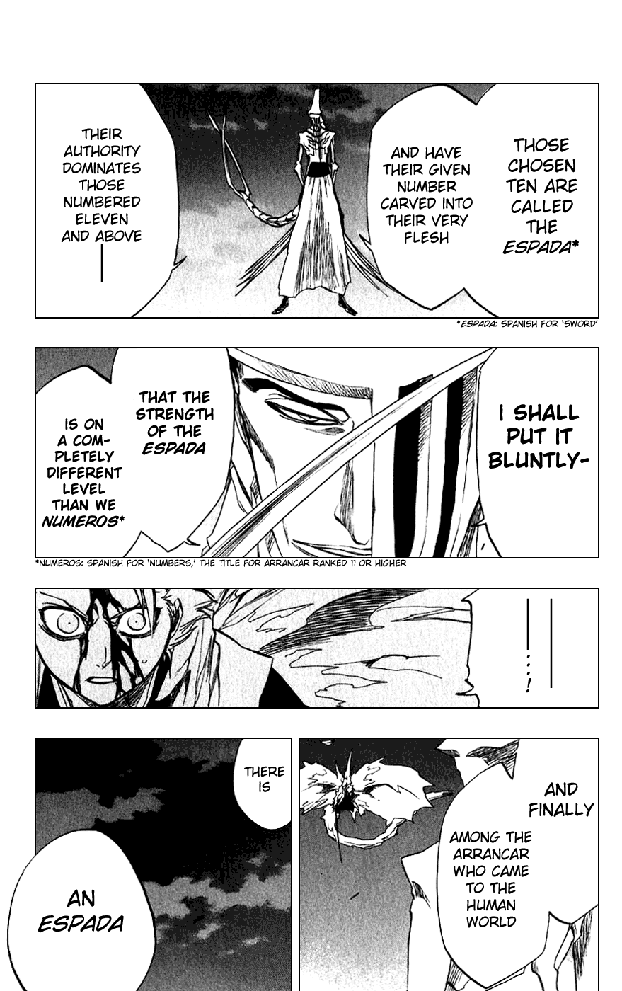 Bleach manga, chapter 209, page 5 of 17