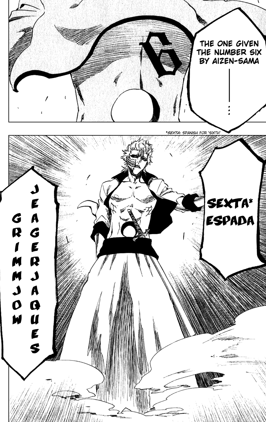 Bleach manga, chapter 209, page 6 of 17