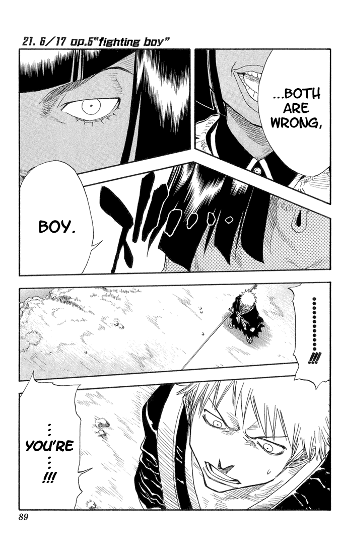 Bleach Chapter 21 page 2 - Chapter 21: 6/17 op. 5 A Fighting Boy